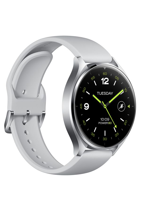 Xiaomi Watch 2 Gümüş Kasa Gri Kordon (Xiaomi Türkiye Garantili)