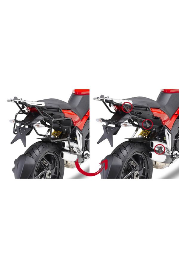 Gıvı Plr7401 Ducatı Multıstrada 1200 (10-14) Yan Çanta Taşıyıcı