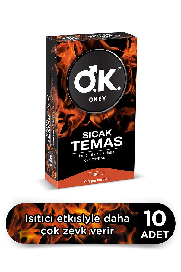 Prezervatif Sıcak Temas 10'lu