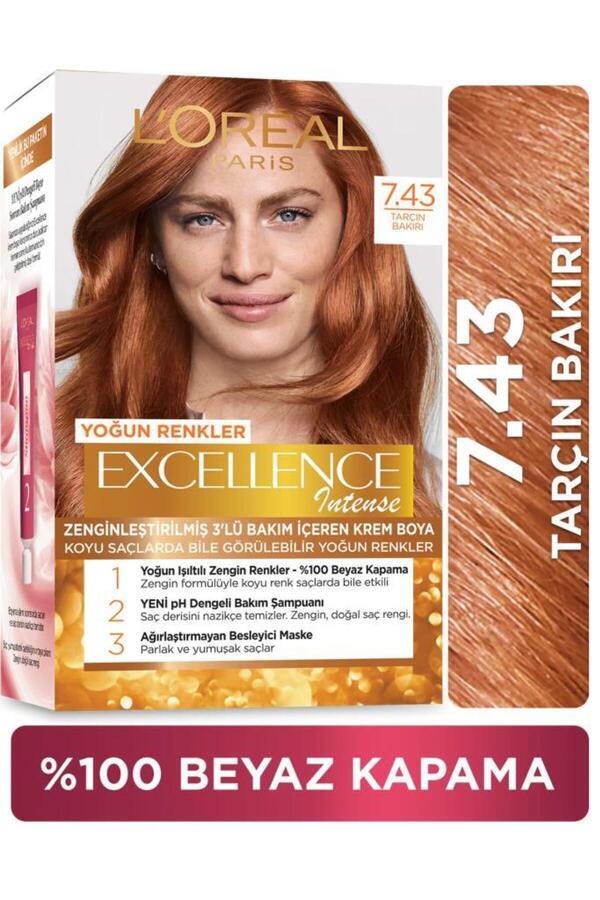Excellence Intense Saç Boyası 7.43 Tarçın Bakır
