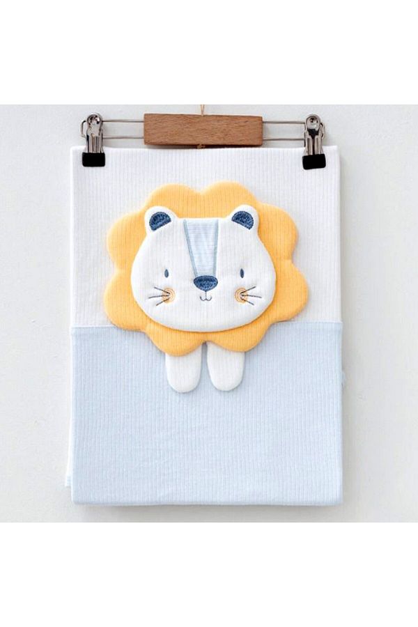 Lion Lüx Penye Bebek Battaniyesi 85x90 Cm
