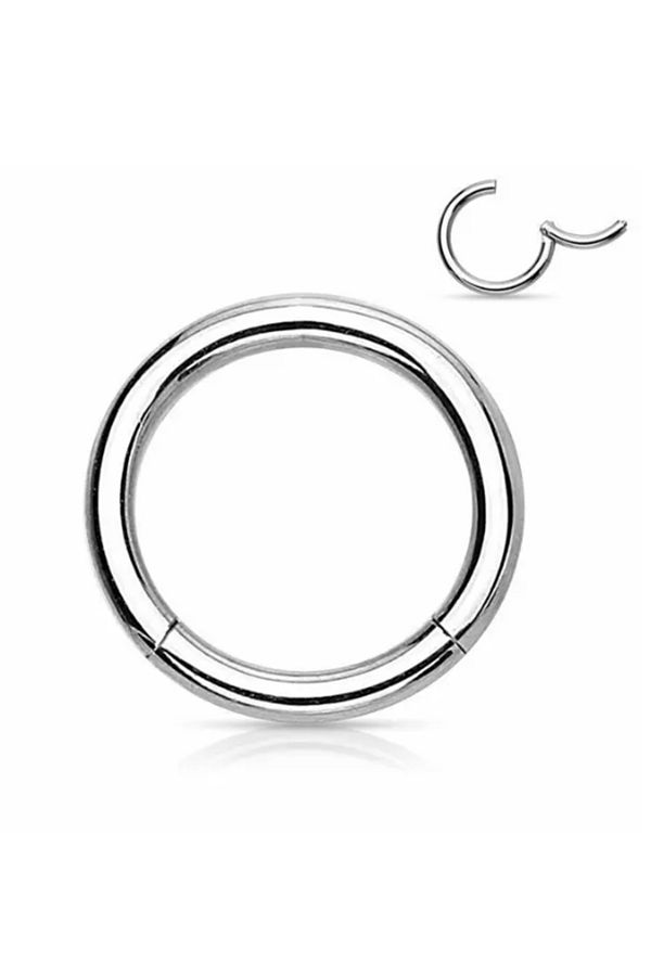 316l Cerrahi Çelik Kilitli Halka Kıkırdak Tragus Helix Hızma Küpe Piercing 1 Adet
