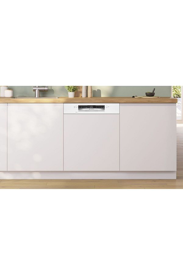 Bosch SMI4IKW50T 5 Programlı Beyaz Ankastre Bulaşık Makinesi - Görsel 2