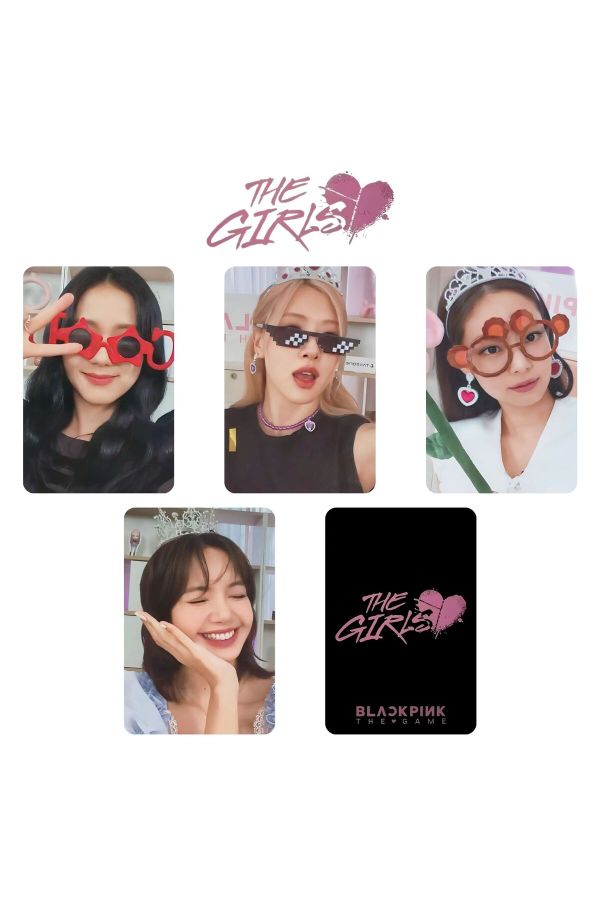 BLACKPINK '' The Girls '' Photocard Set