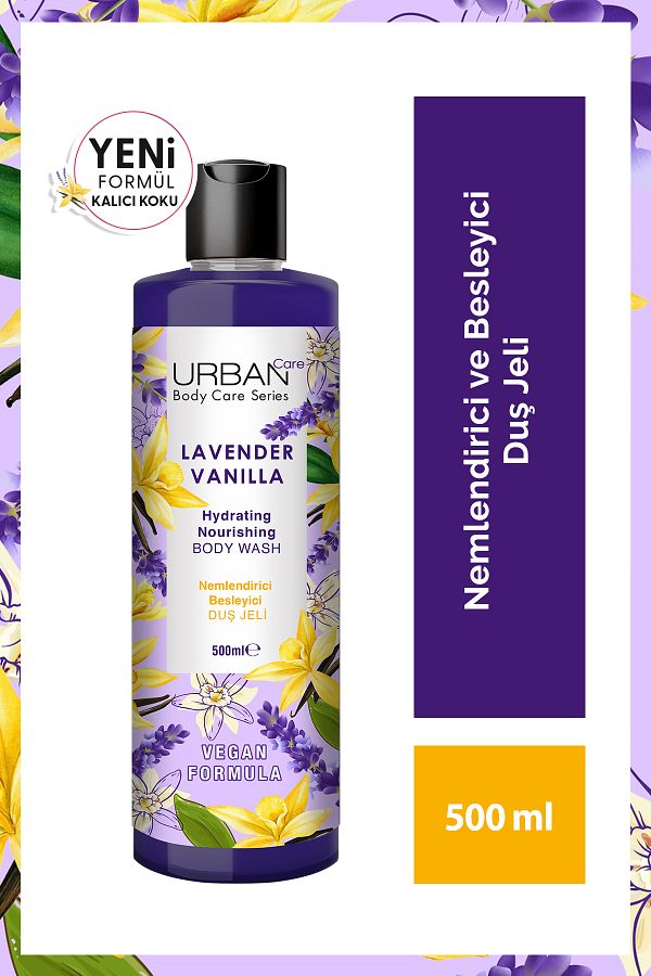 Lavender & Vanilla Yenileyici Ve Pürüzsüzleştirici Duş Jeli 500 ml