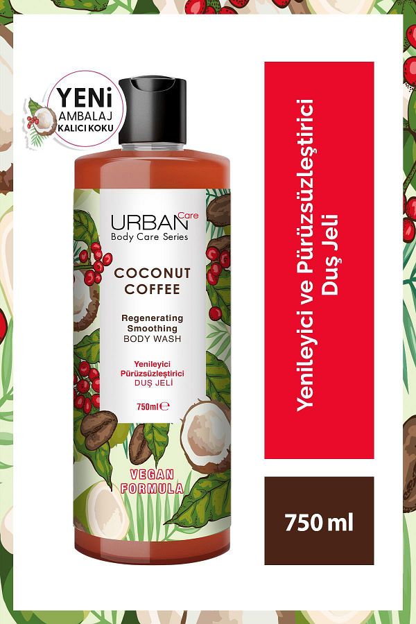 Body Series Coconut Coffee Duş Jeli 750 ML