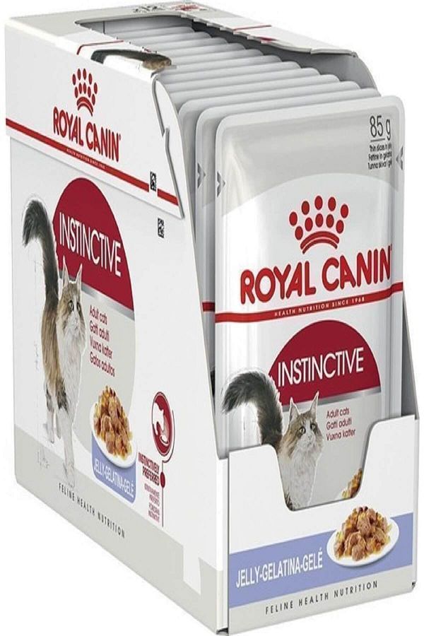 Instinctive Jelly Yetişkin Kedi Konserve Maması 12 x 85 Gr