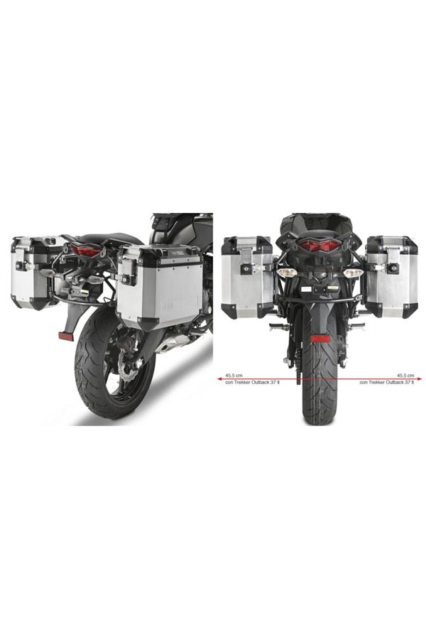 Gıvı Pl4103cam Kawasakı Versys 650 (10-14) Yan Çanta Taşıyıcı