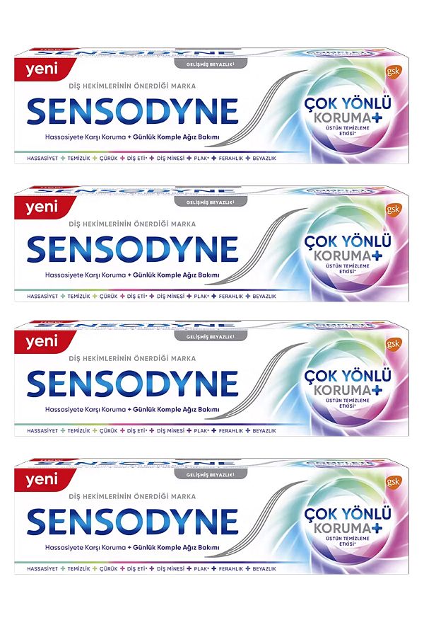 Çok Yönlü Koruma Diş Macunu 50 ml x 4 Adet