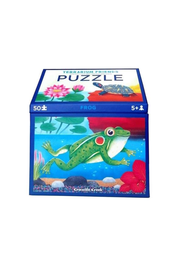 Puzzle 50 Parça - Teraryum Kurbağa