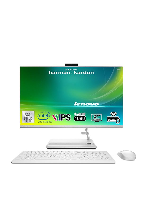 LENOVO Intel Core i5-12450H 16GB 1TB SSD freedos 27 IPS F0GJ00XUTR-161 All In One Bilgisayar