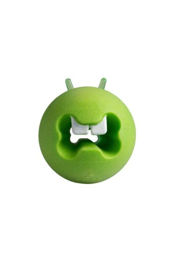 Toyz Fred Traktatiebal Çiğneme Topu Diş Bakım Köpek Oyuncağı Yeşil 6.4 Cm
