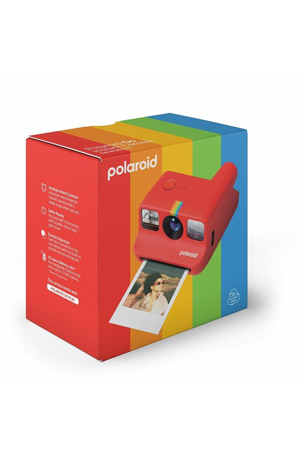 Polaroid Go Gen 2 Anlık Fotoğraf Makinesi / Kırmızı - Görsel 3