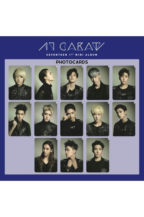 '' 17 Carat '' Photocard Set - 2