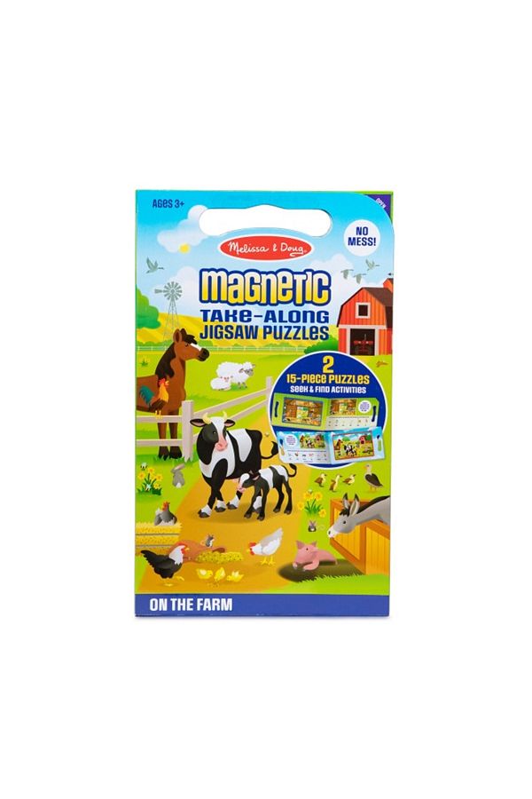 Mıknatıslı Yapboz Seti 2x15 - Çiftli