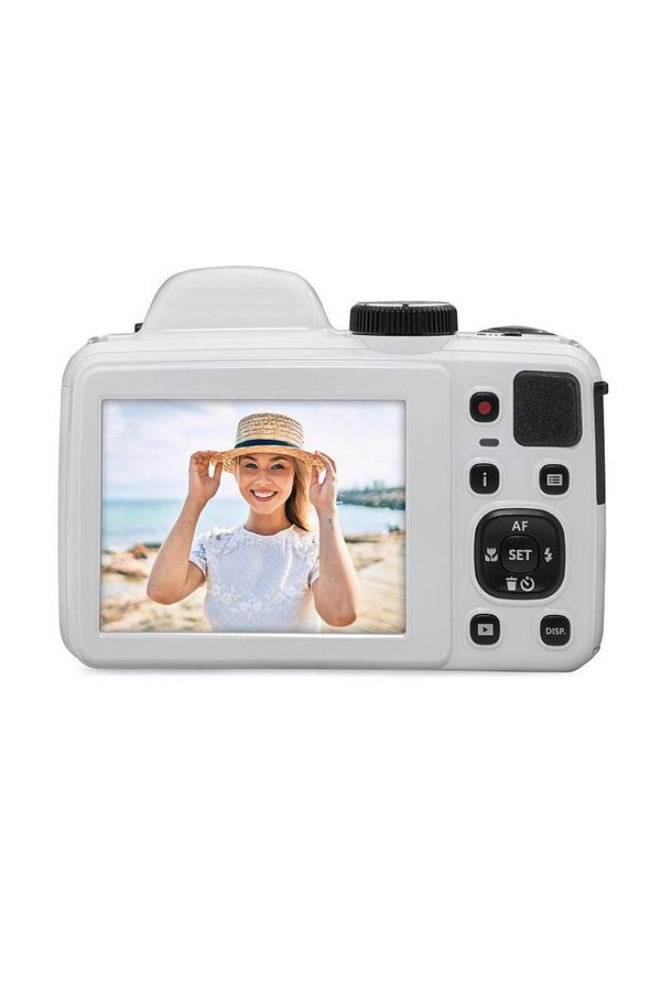 Kodak Astro Zoom AZ405/40x Yakınlaştırma Dijital Fotoğraf Makinesi-Beyaz - Görsel 4