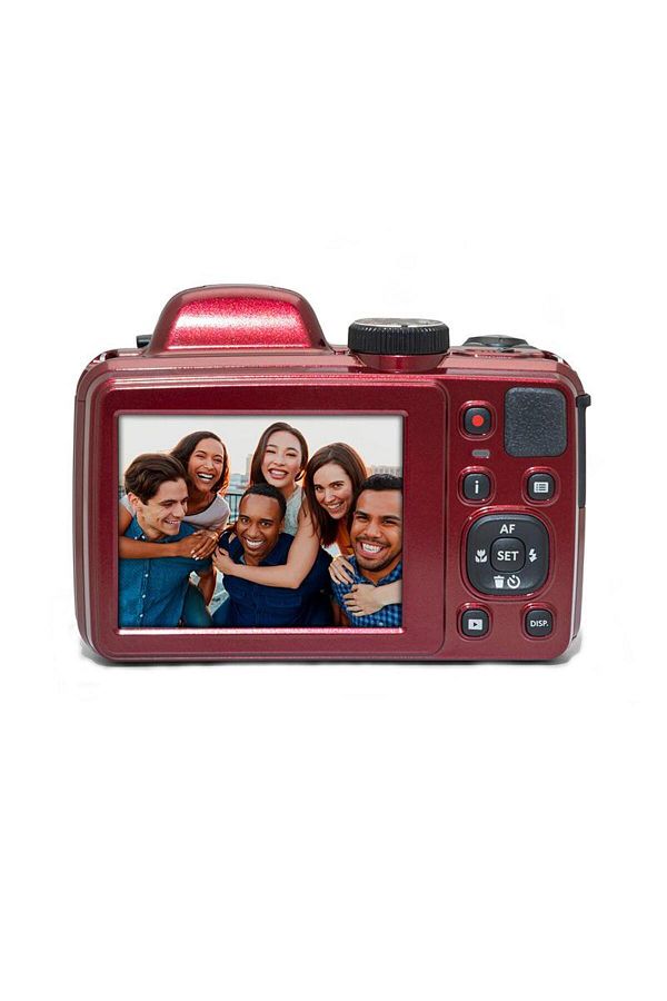 Kodak Astro Zoom AZ405/40x Yakınlaştırma Dijital Fotoğraf Makinesi-Kırmızı - Görsel 4