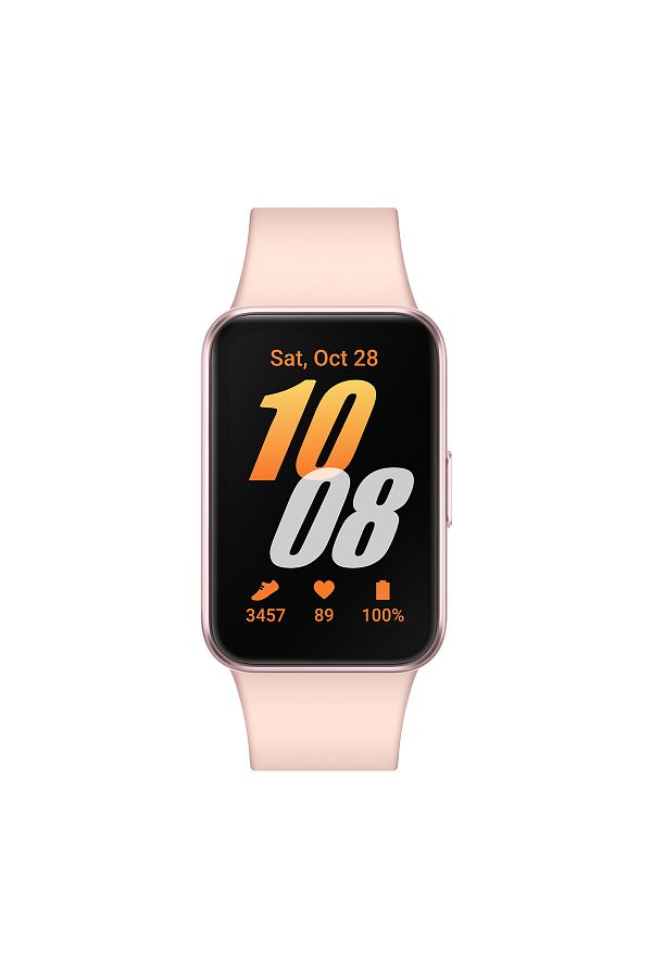 Samsung Galaxy Fit3 Pembe Akıllı Bileklik - Görsel 2