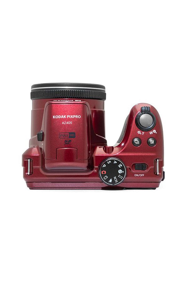 Kodak Astro Zoom AZ405/40x Yakınlaştırma Dijital Fotoğraf Makinesi-Kırmızı - Görsel 3