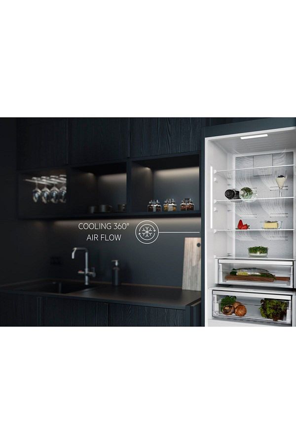 VESTEL 60x200cm Alttan Dondurucu Combi Tip No-Frost Cam Buzdolabı - Görsel 4