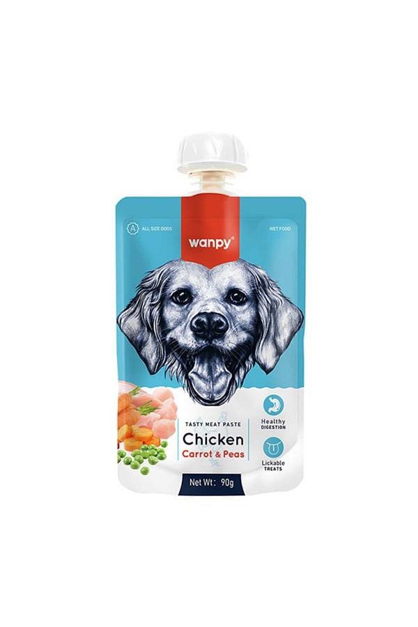 Taze Tavuklu Ve Havuçlu Et Ezmesi Doğal Köpek Ödülü 90 Gr