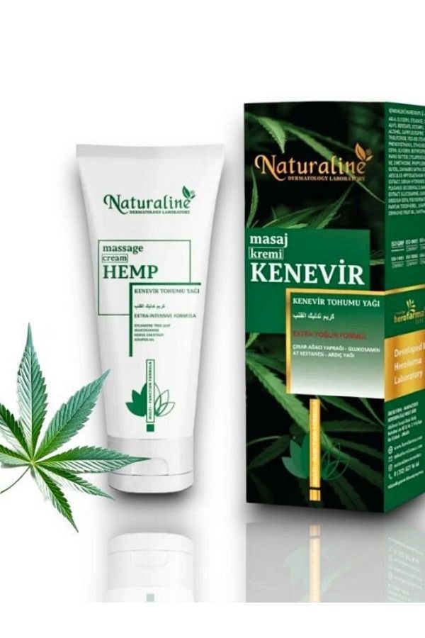Hemp Cream, Kenevir Yağlı Ağrı Ve Masaj Kremi