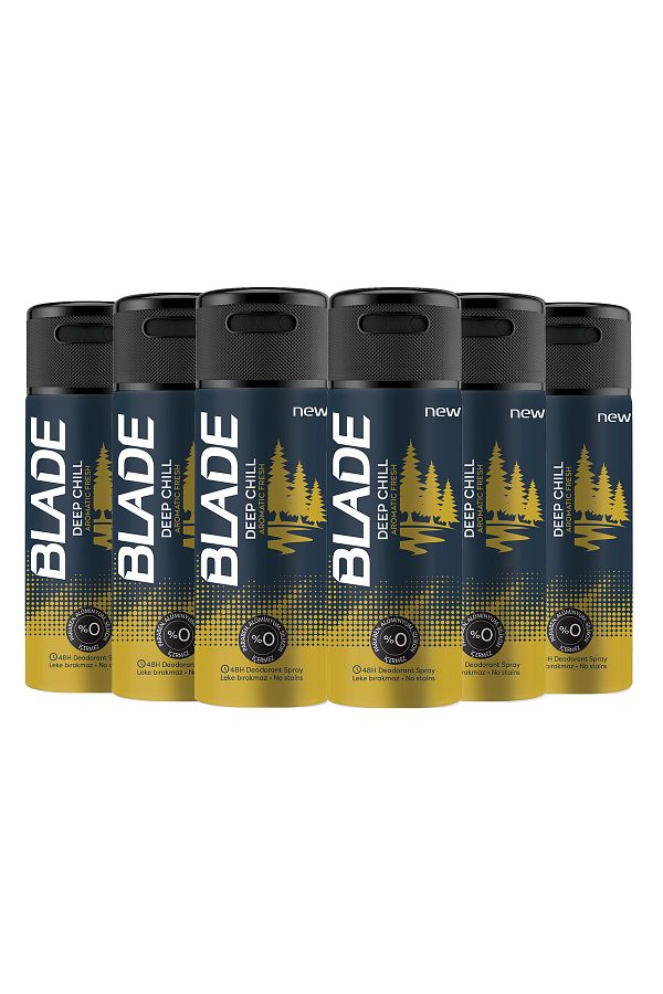 Deep Chill Deodorant 6x150ml