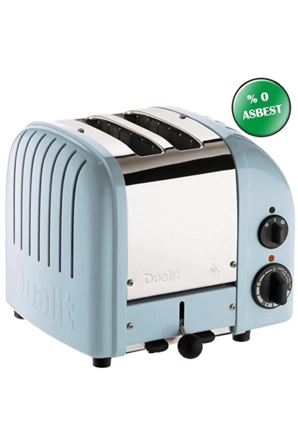 2 Hazneli Classic 27036 Buzul Mavi El Yapımı Ekmek Kızartma Makinesi