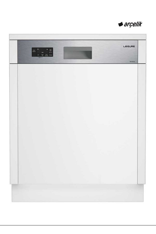 Arçelik Leisure Serisi PGL 9951 XYA  5 Programlı İnox Ankastre Bulaşık Makinesi