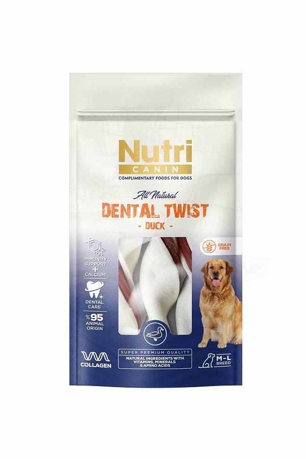 Ördekli Dental Kemik Köpek Ödülü 120 Gr