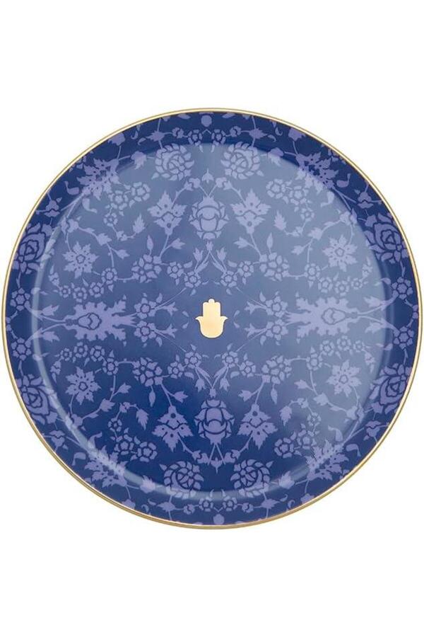 Glamorous Lacivert Düz Tabak 24 cm 2'li