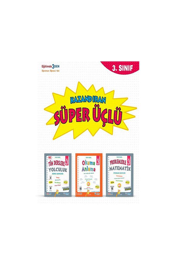3. SINIF - SÜPER ÜÇLÜ - Kazandıran Kitaplar