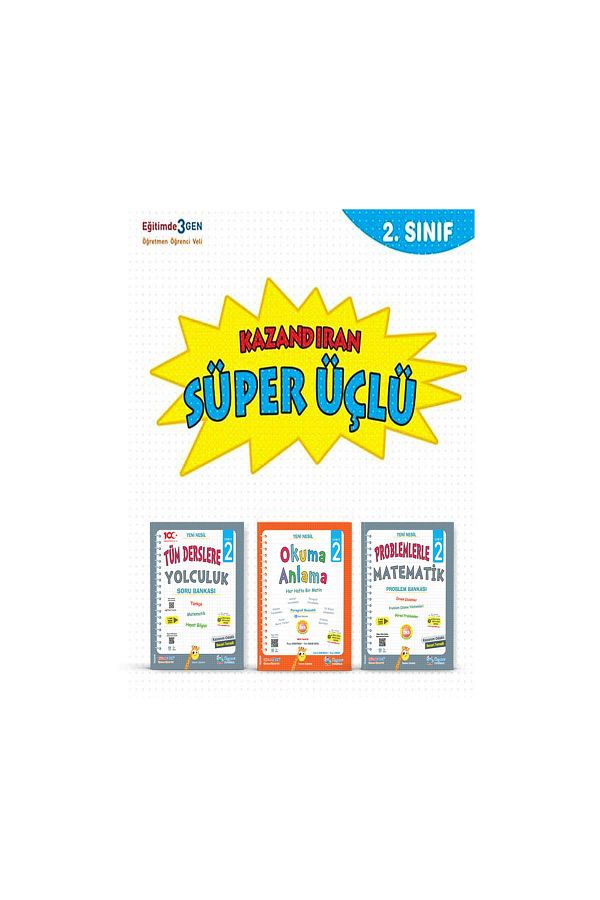 2. SINIF - SÜPER ÜÇLÜ - Kazandıran Kitaplar