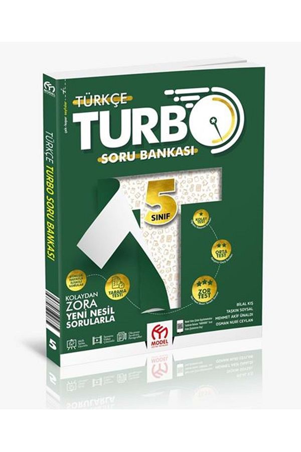 Model 5.sınıf Türkçe Soru Bankası Turbo 2023