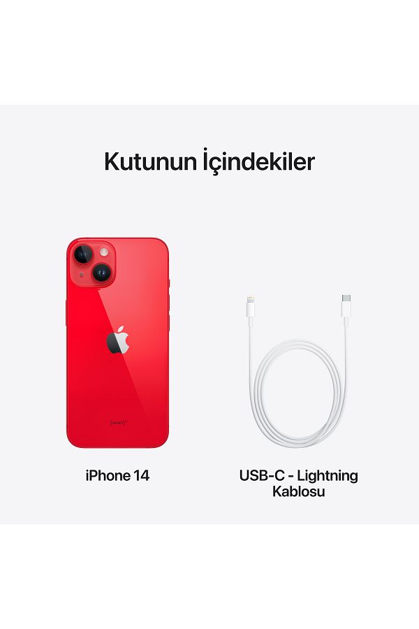 Apple iPhone 14 256 GB (PRODUCT)RED - Görsel 10