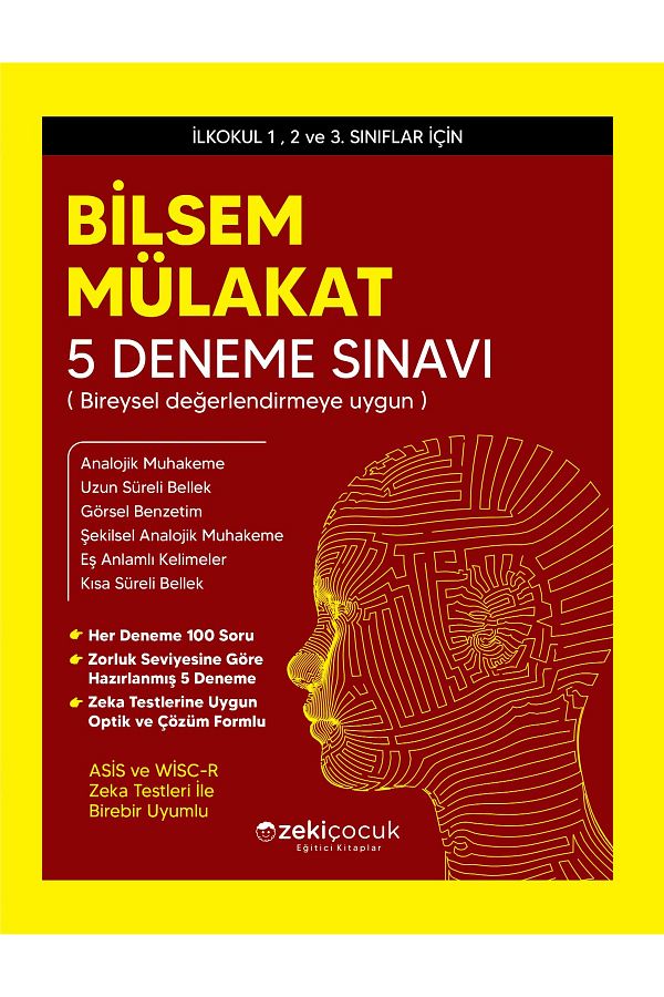 Bilsem Mülakat 5 Deneme Sınavı