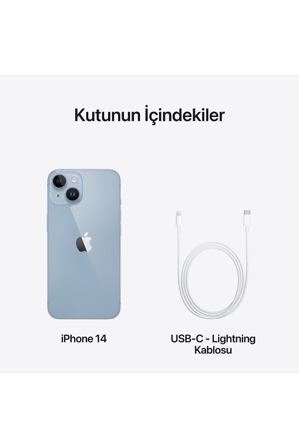 Apple iPhone 14 512 GB Mavi - Görsel 10