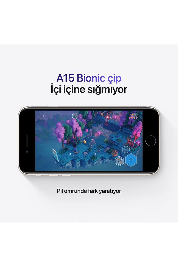 Apple Iphone Se 3.nesil 64 Gb Beyaz Cep Telefonu (APPLE TÜRKİYE GARANTİLİ) - Görsel 7