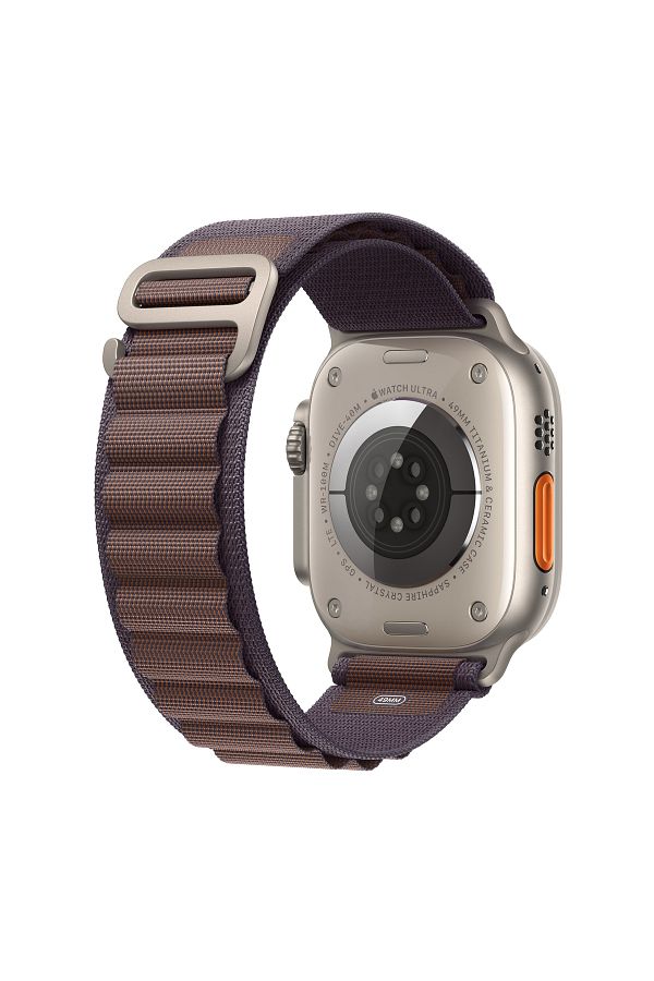 Apple Watch Ultra 2 GPS + Cellular, 49mm Titanyum Kasa ve İndigo Alpine Loop - Orta Boy - Görsel 3