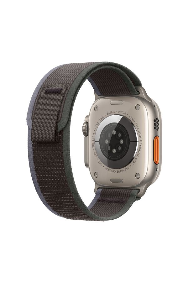 Apple Watch Ultra 2 Gps Cellular, 49mm Titanium Case With Blue/black Trail Loop - M/l - Görsel 3