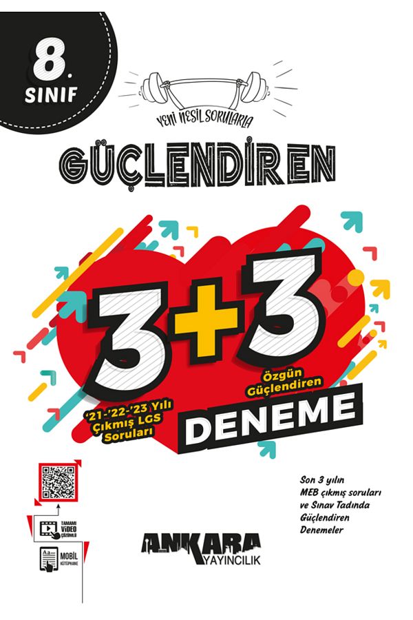 8. Sınıf Güçlendiren 3+3 Deneme