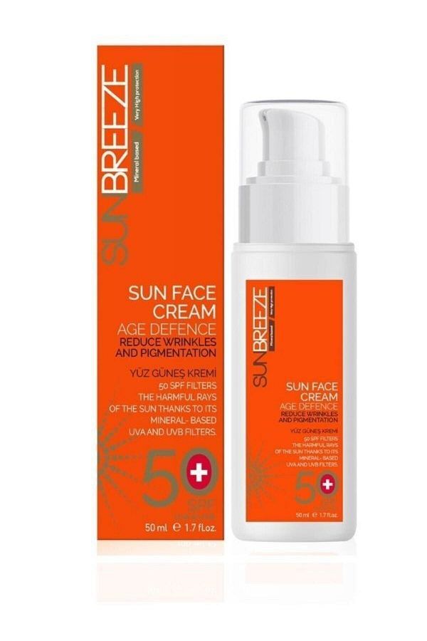 Spf 50 Güneş Kremi 50 ml -yaşlanma Korumalı