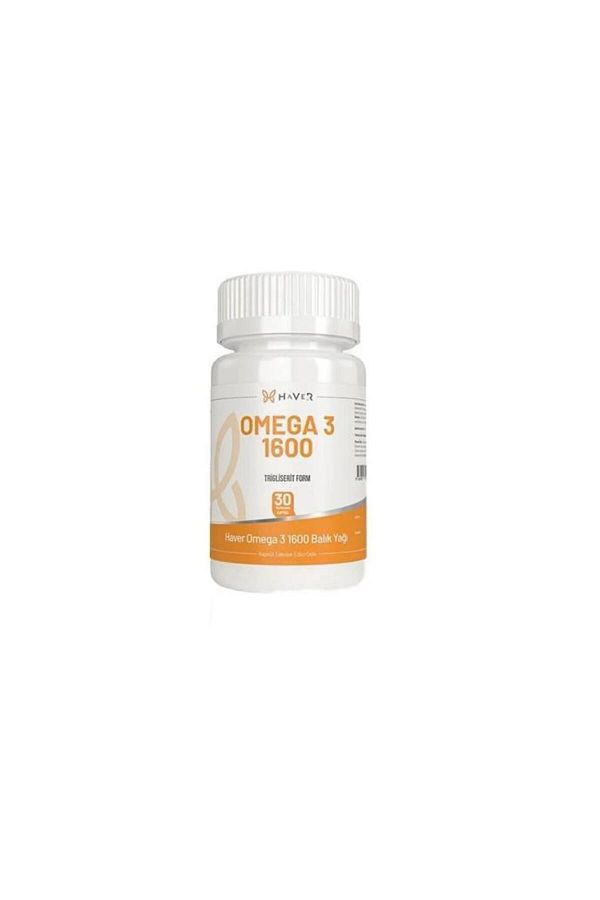 Omega 3 1600 30 Kapsül