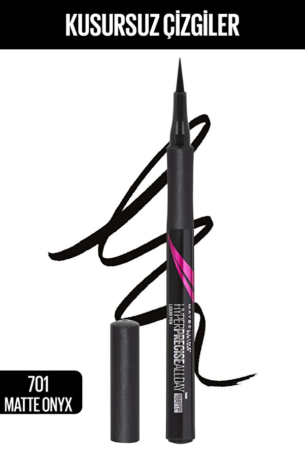 Siyah Eyeliner - Hyper Precise All Day Eyeliner Matte Black 3600531502768