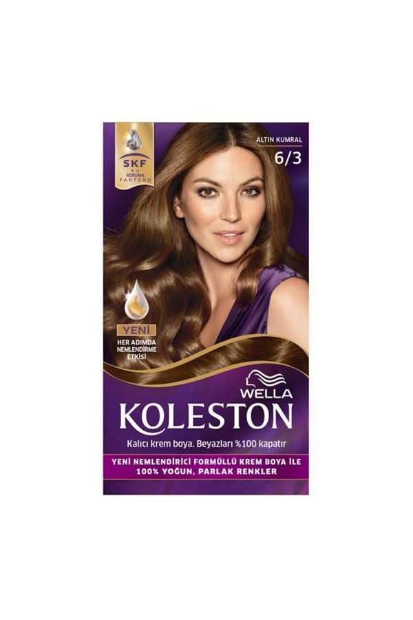 Wella Kit 6/3 Altın Kumral Saç Boyası