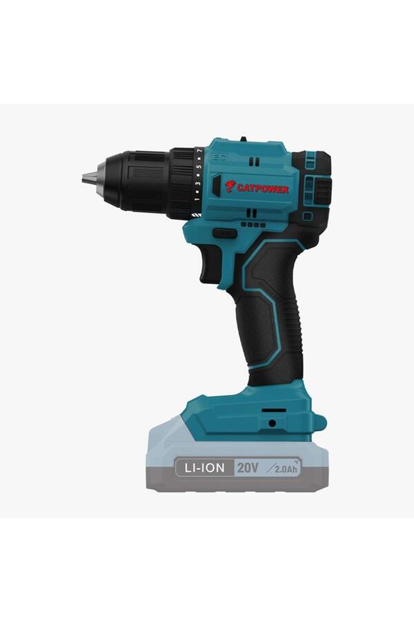 CATPOWER 4213 Lİ-LON ÇİFT AKÜLÜ DARBELİ VİDALAMA 20v 2 AH