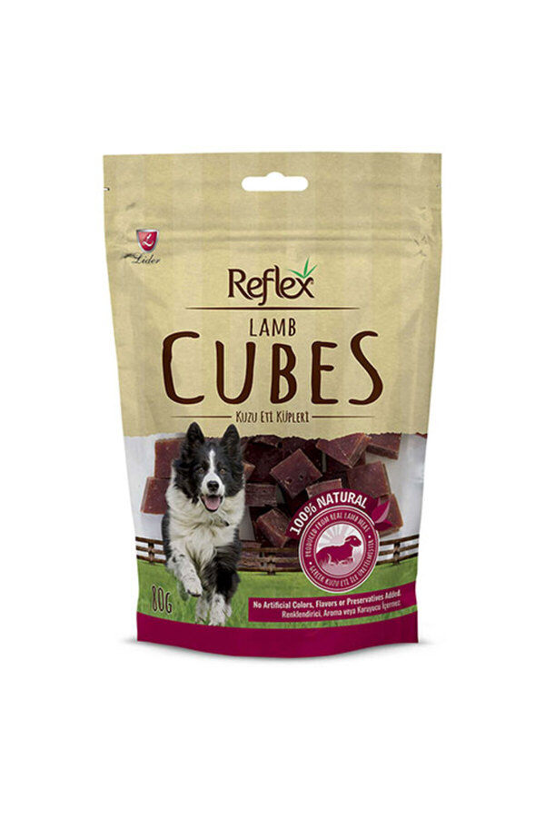 Kuzu Etli Dilim Küp Köpek Ödülü 80 gr