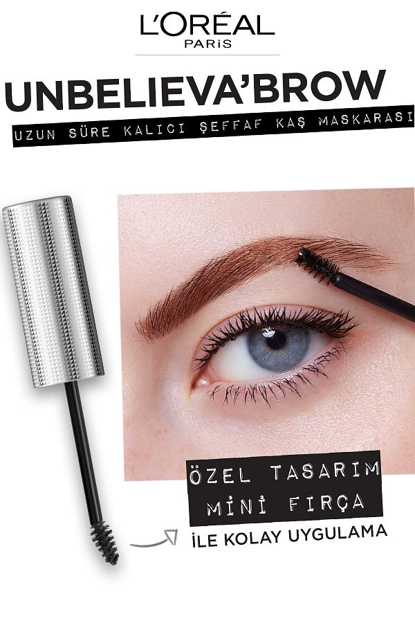 Unbelieva Brow Uzun Süre Kalıcı Şeffaf Kaş Maskarası_6