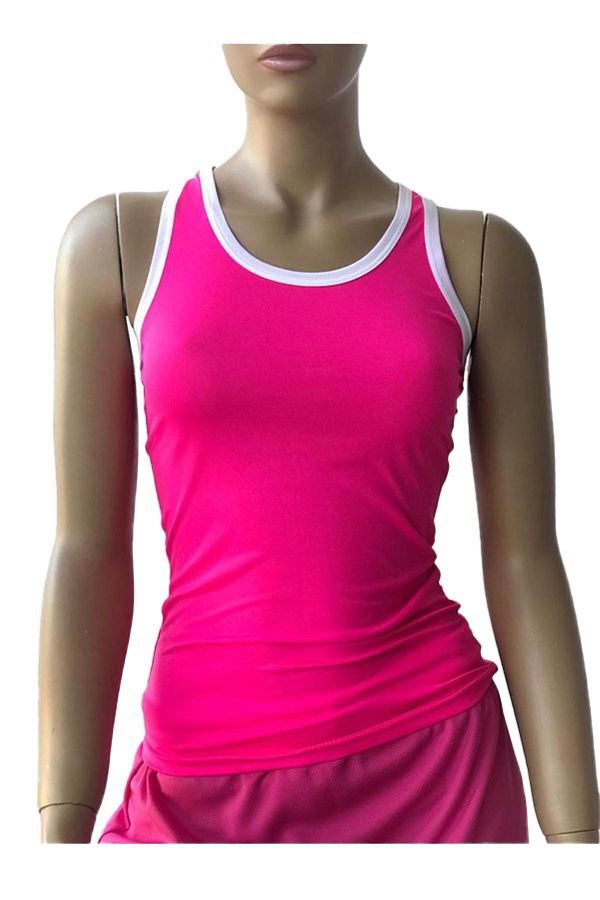 Neon Pembe Kadın Spor Atlet