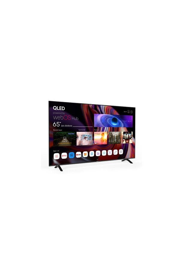 Sunny SN65QMN252 65'' 165 Ekran Frameless UHD 4K WebOS 2.0 QLED TV - Görsel 3
